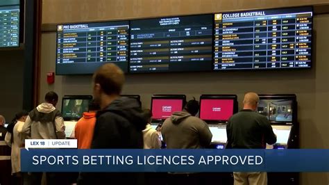 Kentucky commission approves licenses for September launch of sports wagering